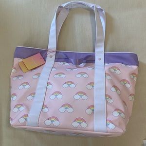 Stony Clover Lane for Target rainbow pool/beach/yoga bag new with tags